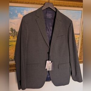 NWT MANGO Man Gray Blazer
